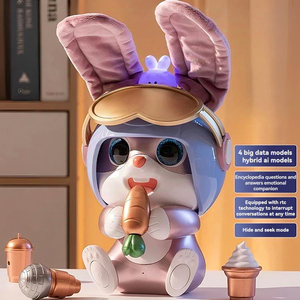Jouet d'apprentissage interactif IA Lapin volant intelligent en métal et ABS pour tout-petits - Développe les compétences sociales et favorise l'amitié ludique - Product Image 6