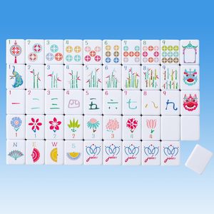 Tuiles de Mahjong Américaines Sculptées en Mélamine à Quatre Couches, Modernes et Personnalisées, Vente Chaude en Gros pour Jeux d'Échecs - Product Image 1