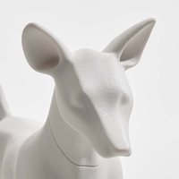 Mannequin de chien 3D-JOS pour la présentation en vitrine de vêtements et harnais pour animaux de compagnie