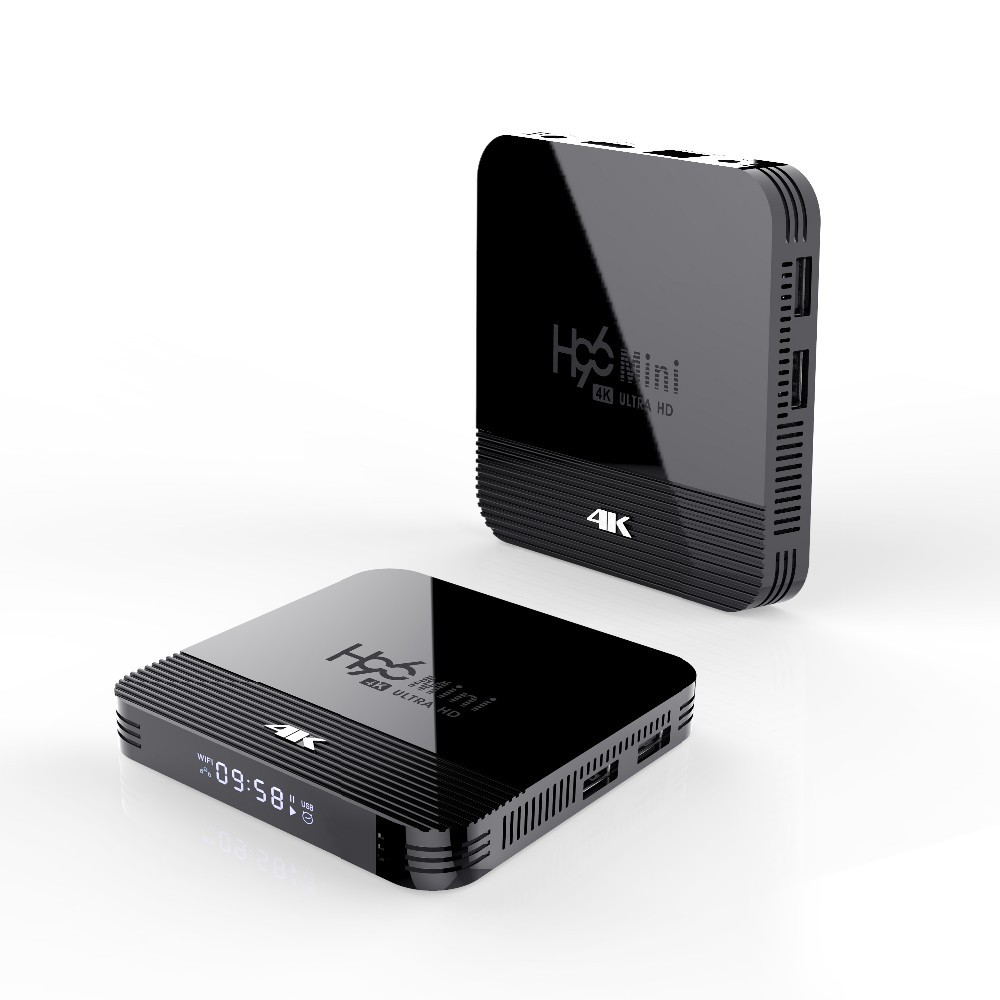 H96 Mini H8 Android 9,0 Dispositivo de TV inteligente 2GB 16GB 2,4G/5G Wifi 4K Youtube reproductor de medios BT4.0 4K