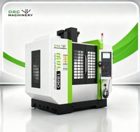 Centre d'usinage vertical DRC MVL1890S 6000 tr/min avec système FANUC. Conçu pour une coupe intensive.