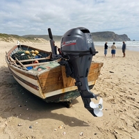 Moteur hors-bord de haute qualité OEM à démarrage manuel 20HP 4 temps pour bateau de pêche en mer avec tous les accessoires correspondants