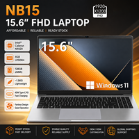 Intel N4020 Home Laptop 15,6 inch FHD Notebook Computer 4GB RAM 128GB EMMC Persoonlijk Dagelijks Gebruik OEM ODM Groothandel Leverancier