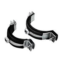 Collier de serrage en caoutchouc anti-vibration robuste pour tuyaux de plomberie, fixation de conduites d'eau - Prix de gros
