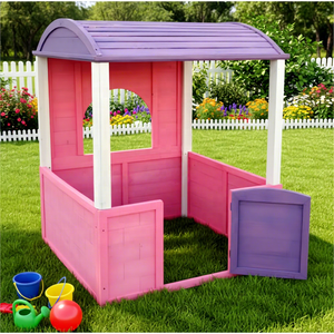 SDPH011 Vente en gros <span class=keywords><strong>de</strong></span> <span class=keywords><strong>jeux</strong></span> d'extérieur pour enfants, maison <span class=keywords><strong>de</strong></span> jeu en <span class=keywords><strong>bois</strong></span> pour enfants avec du <span class=keywords><strong>bois</strong></span> pour une utilisation dans le jardin ou la cour - Product Image 1