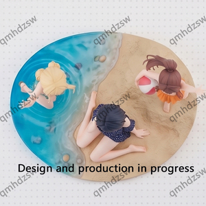 2026 È diventata amica della seconda ragazza più carina della classe e si è andata in spiaggia per preordinare action figure personalizzate - Product Image 3