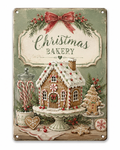 Letrero Metálico Personalizado <span class=keywords><strong>de</strong></span> Fábrica con Diseño <span class=keywords><strong>de</strong></span> Santa Claus, 8x12 Pulgadas, Decoración <span class=keywords><strong>de</strong></span> Pared Navideña Vintage, Póster Retro para Hogar, Bar, <span class=keywords><strong>Cocina</strong></span>, Regalo - Product Image 3