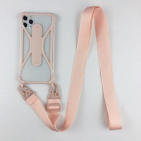 Nouveau cordon universel en silicone étanche et antichoc, réglable, avec design sportif et finition UV, pour téléphones portables