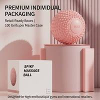 Juego de Pelotas de Masaje de TPE con Púas de Lujo, 7 cm, para Alivio Muscular Profundo, Fascitis Plantar, Unisex, para Yoga, Fitness y Gimnasio