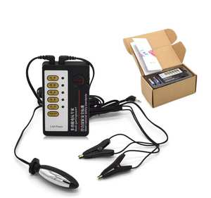 Elektro şok Anal Anal tıkaç horoz yüzükler tıbbi temalı masaj pedi meme kelepçeleri erkekler için elektrikli teşvik seks oyuncakları - Product Image 1