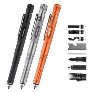 Factory Wholesale Led Tactical Pen With High Hardness Tungsten Steel For Glass Broken And Self Defense