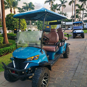 Carrito de Golf Certificado CE de 4 Tiempos, Buggy Turístico de 5-6 Asientos con Autonomía de 48v y 30 km - Product Image 2