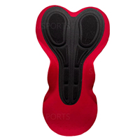 Coussin de vélo pour hommes et femmes Coussin de vélo en gel respirant en silicone et mousse antichoc pour les longues randonnées
