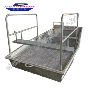<span class=keywords><strong>Bateau</strong></span> de sauvetage Jon Boat en aluminium à <span class=keywords><strong>fond</strong></span> <span class=keywords><strong>plat</strong></span> pour eaux peu profondes - Product Image 2