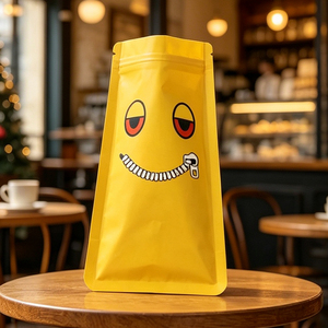 Sacs d'emballage alimentaire de haute qualité 100g 250g 500g pour chocolats et biscuits, abordables, échantillons gratuits, refermables, personnalisables - Product Image 2