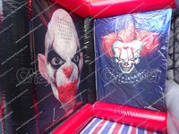Zombie gonflable commercial Madness Labyrinthe gonflable Fantôme Location PVC Obstacle Labyrinthe gonflable jeu de sport aire de jeux