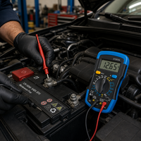 DT830L Multimeter Digital Genggam Portabel Multitester Layar 4-Digit Kelas Akurasi 0.5 AC 200V-600V/DC 200mV-600V Listrik