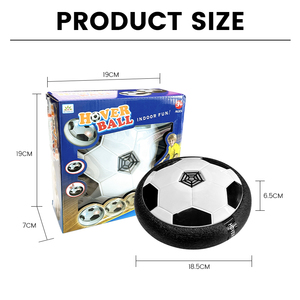 Jouet amusant de 18cm pour enfants, jeu de football en intérieur, ballon de football lumineux et interactif avec objectif, en vol stationnaire - Product Image 6