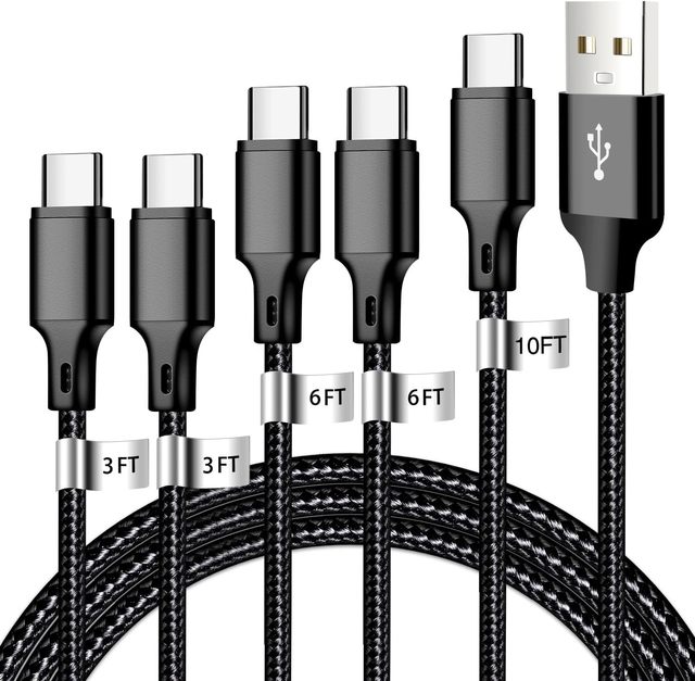 MFi Certified 3A Rapid Charge USB to iPhone Charger Cable Cord for 17 Pro Max iPad Lighting Cord