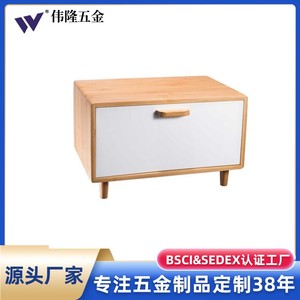 กล่องขนมปังไม้ไผ่ชั้นเดียวสำหรับจัดเก็บในครัว - Product Image 5