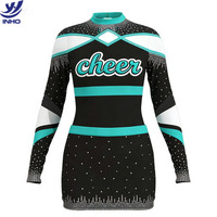 Tenue de cheerleading professionnelle pour la compétition, en spandex extensible léger, anti-humidité, personnalisable, marque Inho