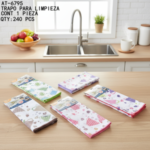 CASAMAX WL AT-6795 Panno per Pulizia 40x60 cm, Asciugamano da Cucina Super Assorbente - Colori Assortiti - Product Image 3