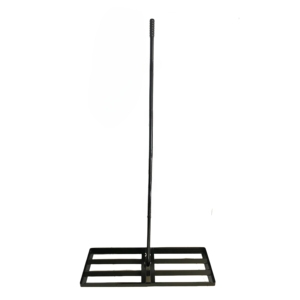 Lớn bãi cỏ leveler công cụ điện lớp phủ bãi cỏ san lấp mặt bằng <span class=keywords><strong>Rake</strong></span> với điều chỉnh chiều cao xử lý cho sân golf đồng cỏ - Product Image 1
