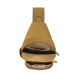 Sac bandoulière Oxford de camouflage pour la chasse en extérieur, grande poche dissimulée, sac de poitrine à bandoulière unique avec poche pour bouteille - Product Image 5