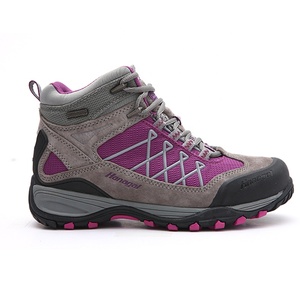 OEM ODM personalizado de las mujeres de cuero de gamuza <span class=keywords><strong>Botas</strong></span> de senderismo impermeables al aire libre <span class=keywords><strong>Trekking</strong></span> Camping Trail <span class=keywords><strong>Botas</strong></span> de senderismo - Product Image 1
