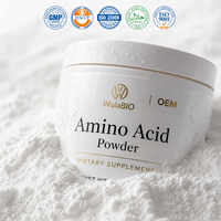 Poudre d'EAA fermenté 2:1:1 à haute solubilité, pureté 99%, qualité alimentaire, acides aminés végétaux pour la nutrition sportive des adultes (vente en gros)
