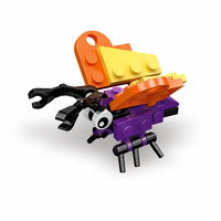 Ensemble de blocs de construction en forme de papillon, jouet de construction STEM, briques éducatives à monter soi-même, Kit de modèles d'animaux, cadeau pour enfants de 6 ans et plus
