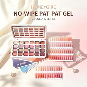 เจลเพ้นท์เล็บแบบก้อน 24 ช่อง สีเจลแน่น เม็ดสีแน่น สำหรับปั๊มลาย ทาเล็บแบบไล่สี  สำหรับร้านทำเล็บ ขายส่ง - Product Image 4