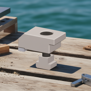 Side Bracket for Soft Docks Modular <b>Vice</b> Compatible 10mm Hole Size - Product Image 3