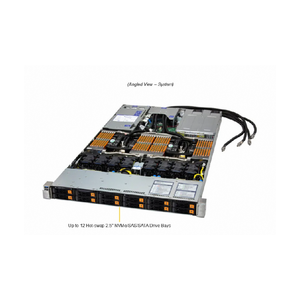 High Performance <strong>Computing</strong> SYS-122HA-TN-LCC 1U Server with 24 DIMM Slots Memory for <strong>Data</strong> Analytics - Product Image 2