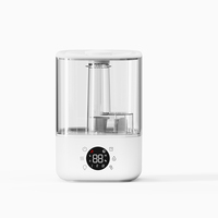 Humidificateur à brume fraîche de style nouveau, 3,8 L, humidificateur d'air ultrasonique intelligent pour la maison, utilisation en grande pièce