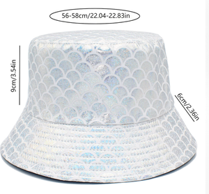 Chapeau Bob Wins Flying Fisherman pour Hommes et Femmes, Style Hip Hop, Performance Scénique Urbaine, Métal, Carnaval, Laser, Pub, Club, Bar, Rave, Costume - Product Image 3