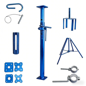 Système d'échafaudage <span class=keywords><strong>télescopique</strong></span> industriel robuste, supports en acier réglables, résistants à la corrosion, haute résistance, charge de 800 kg - Product Image 2