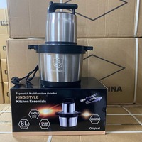 Machine à Fufu, Hachoir à Viande, Machine à Remplir les Légumes, Hachoir à Ail, Mixeur, Machine à Aliments pour Bébé, Multifonction en Cuivre Pur