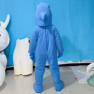 Vêtements de mascotte de requin personnalisés personnage de dessin animé <span class=keywords><strong>patrouille</strong></span> grands costumes de mascotte de requin blanc pour adultes - Product Image 4