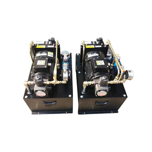 Groupe hydraulique Shengjin 200 bars 5 CV 1 étage avec station de pompage en acier pour plateforme élévatrice - Product Image 1
