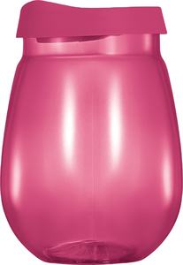 मेजबान शीतलन कप फ्रीज़ेबल पेय चिलिंग टंबलर के लिए लाल और सफेद वाइन टंबलर प्लास्टिक कप रंग चयटेबल - Product Image 2