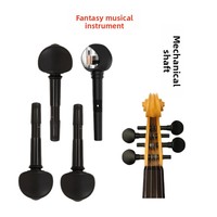 Professional Violin Mechanized Fine-Tuning Pegs ABS Metal Cello/Bass Tuning Peg Accessory Kit