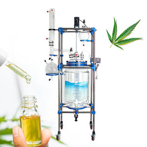 Reactor de vidrio de doble camisa de 80L, 100L, 150L, 200L aplicable en reacciones químicas - ¡Gran oferta! - Product Image 3