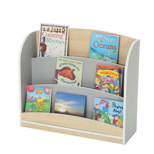 Montessori Kindergarten Foldable Book Display Storage <strong>Unit</strong> Modern for Early Learning Center Reading Nook Preschool Classrooms - Product Image 2
