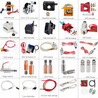 Pièces de machines d'impression Twotrees : Extrudeuse, Plateau chauffant, Feuille PEI, Guides linéaires, Moteurs pas à pas DC et Kit de pilotes de moteur