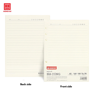 Cuaderno de Espiral con Cubierta de PP, Estilo Vietnamita, Hojas Sueltas, 160 Páginas, Impresión Digital, Tamaño A5 (148 x 210 mm) - Product Image 1