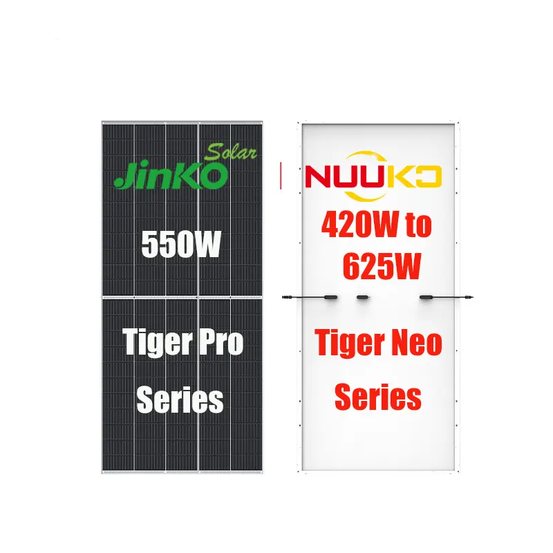 Jinko Tiger Neo N-Typ Solar panel 545w 550 w 600w 550 Watt Tiger Pro Mono kristallines Silizium-Solar panel Preis
