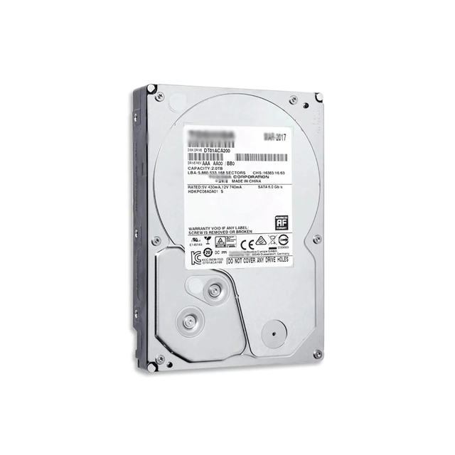 DT01ACA200 2TB 7200RPM 3.5 Inch SATA HDD DT01ACA200 Desktop Internal Hard Drive 6Gb/s High Capacity Storage Supplier
