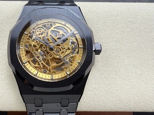 Reloj Mecánico Sumergible de Alta Calidad, 41 mm, Fábrica THB, Movimiento 3130, 15416, Cerámica Negra - Product Image 1