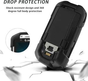 मोबाइल फोन के लिए हैंडहेल्ड pda सुरक्षात्मक सिलिकॉन केस वाटरप्रूफ एंड्रॉइड स्कैनर केस - Product Image 4